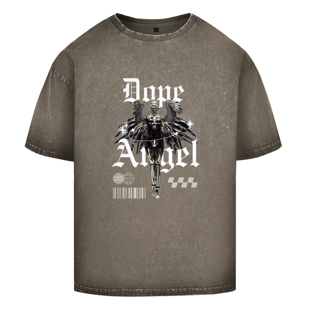 Oversize Washed T-Shirt dope angel