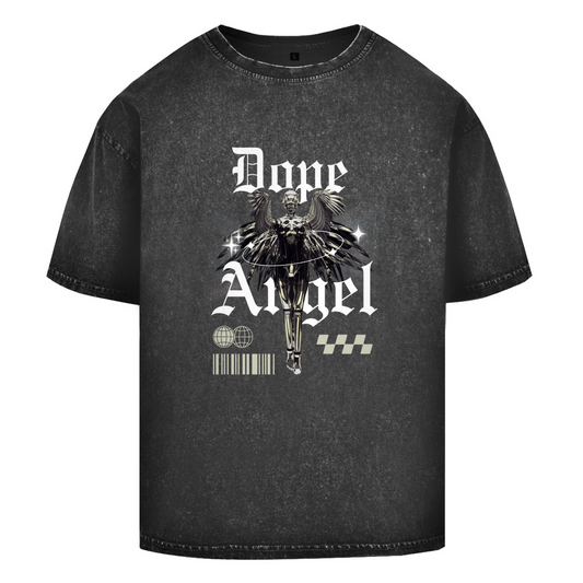 Oversize Washed T-Shirt dope angel